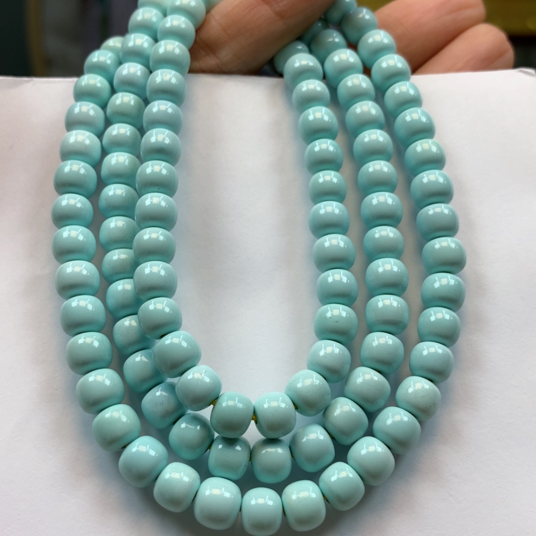 绿松石长链未镶嵌