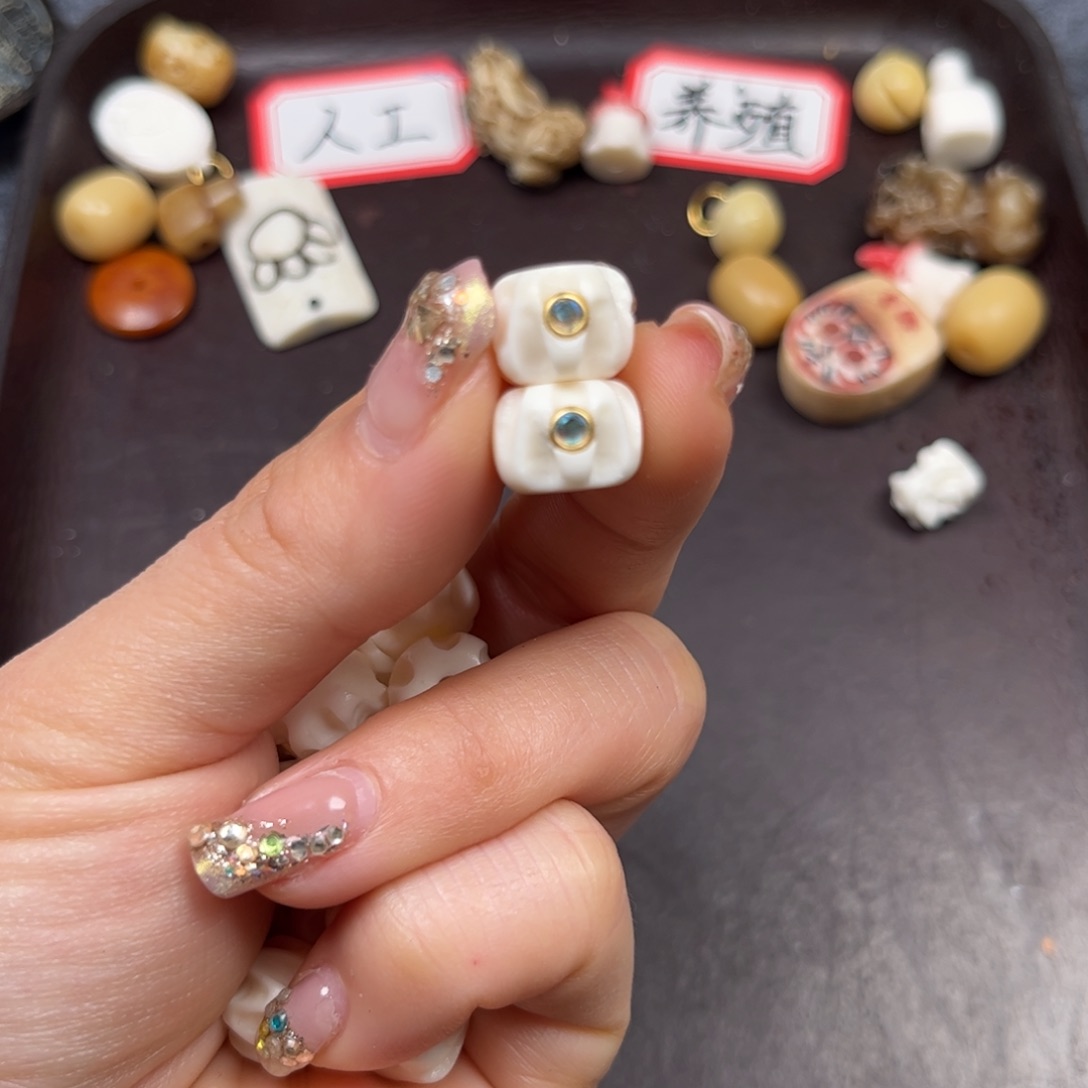 驼骨手串/手链编号30发2颗尺寸1.2