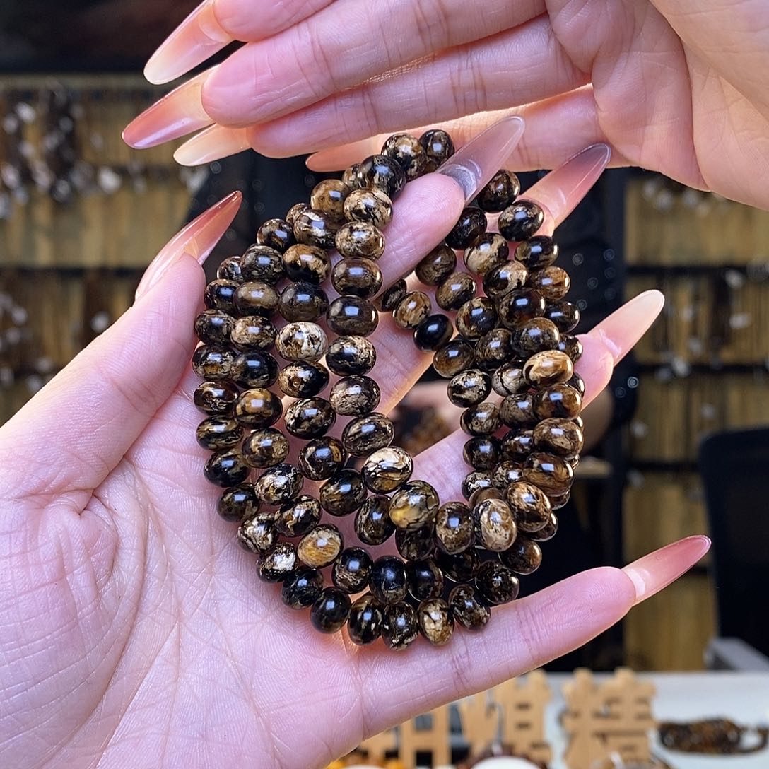 琥珀裸石未镶嵌廾**…8m花珀