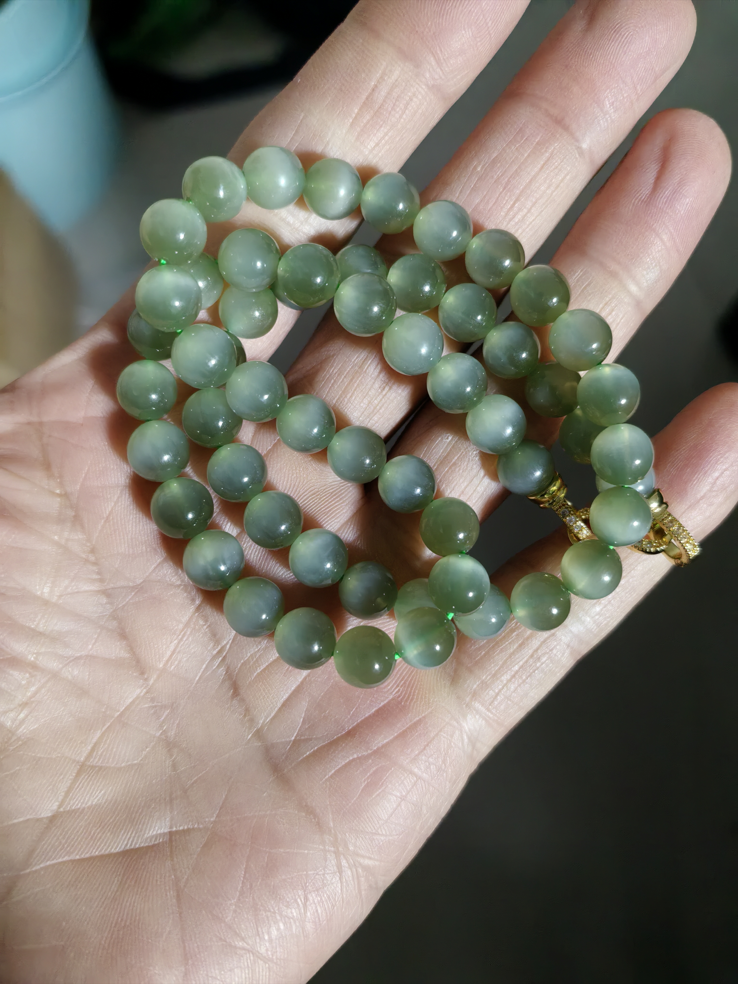 和田玉碧玉时尚百搭手链