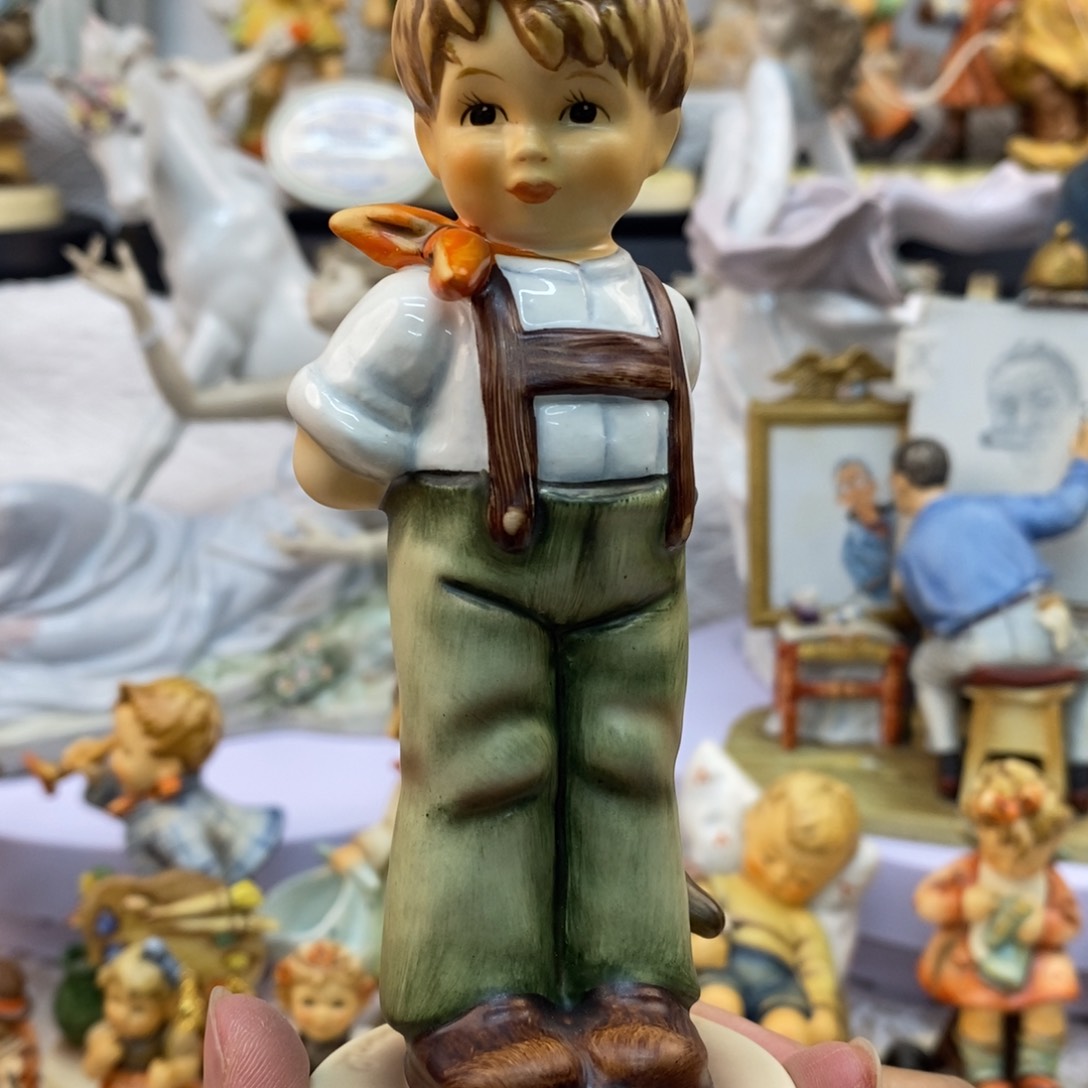 瓷片购美中古美物摆件