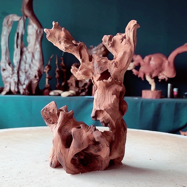 香榧木乐*988金丝红木羊蹄甲半成品