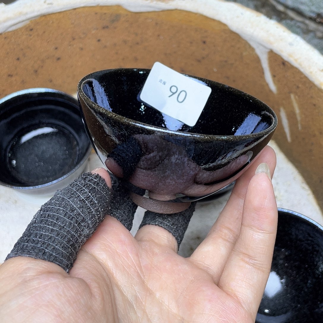 茶盏90 福临号建盏柴烧薄胎