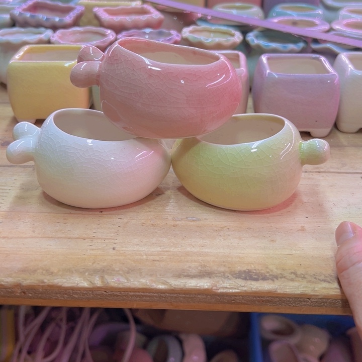 陶瓷花盆当场凑满12包邮