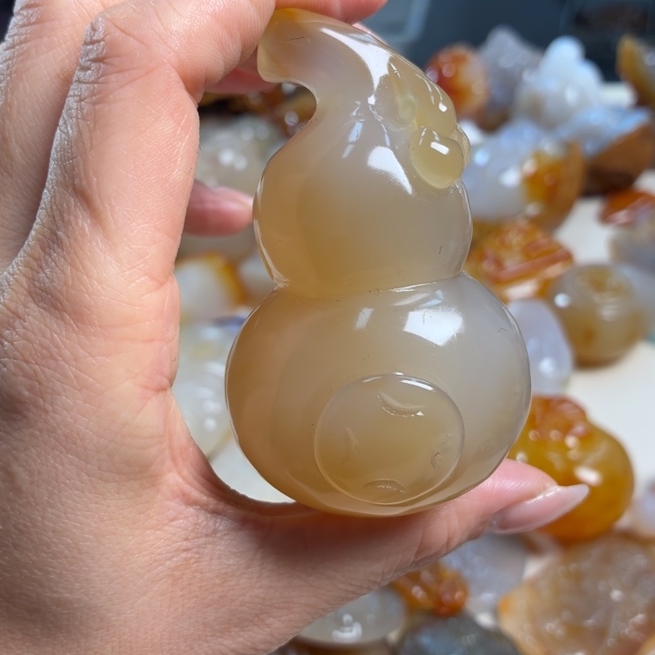 玛瑙/玉髓未镶嵌吊坠(不含链)