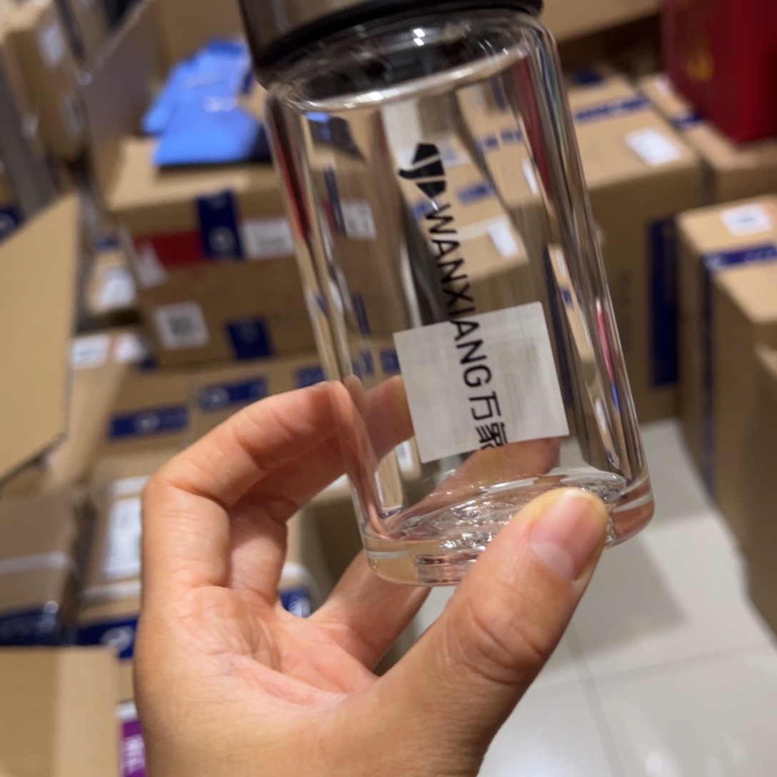 万象u901A本色单层烫手玻璃杯没有网玻璃杯