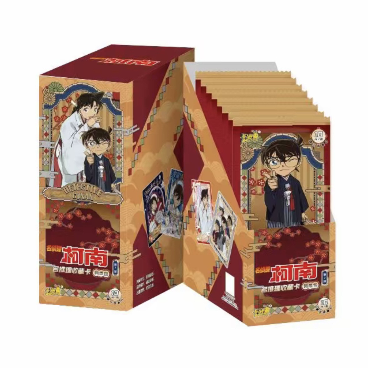 【5包双选抓人物+100包/SC】卡游名侦探柯南洞悉包7弹卡牌盲盒-豆子