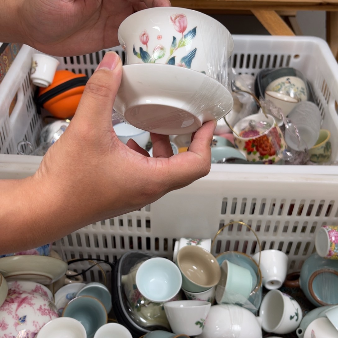 瓷片陶瓷茶具家用配件