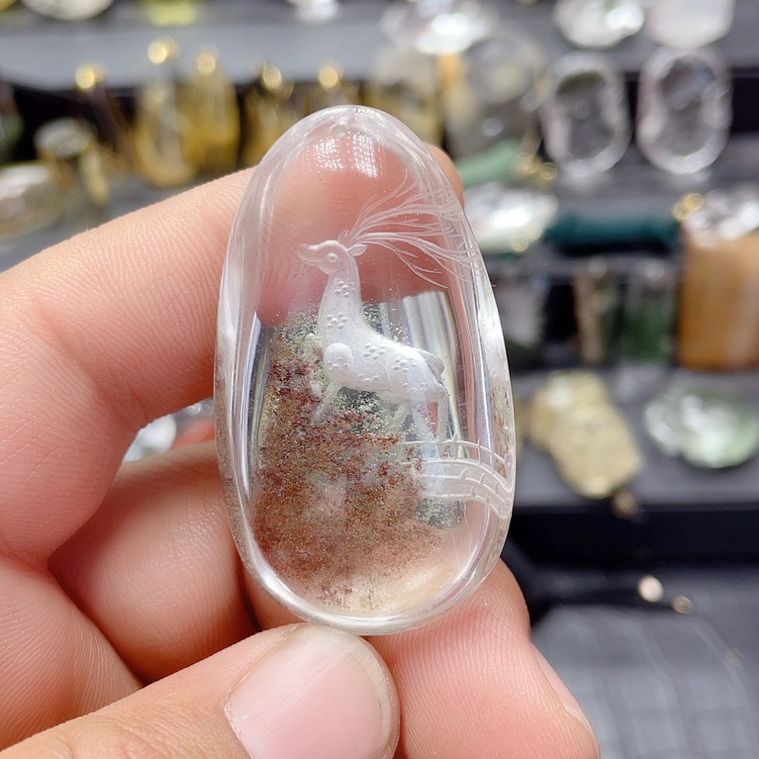 未镶嵌吊坠(不含链)水晶