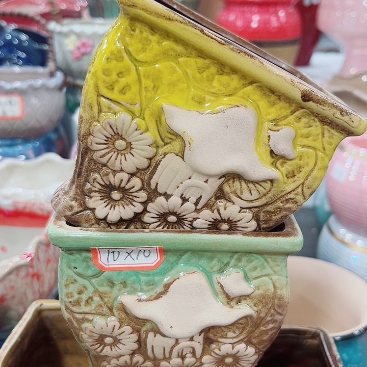 多肉陶瓷花盆满10元包邮