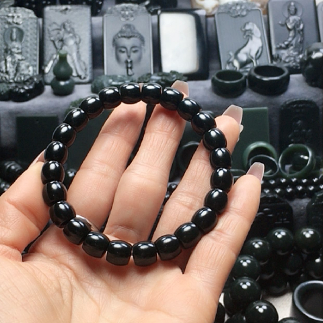 【闪购商品】和田玉手串未镶嵌