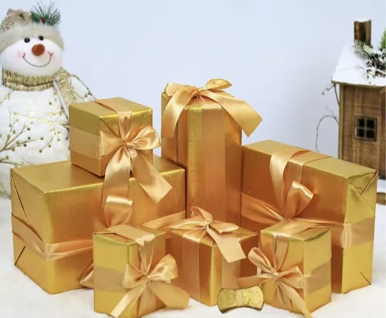 原创春节风格轻职风精美礼盒挂件-K923