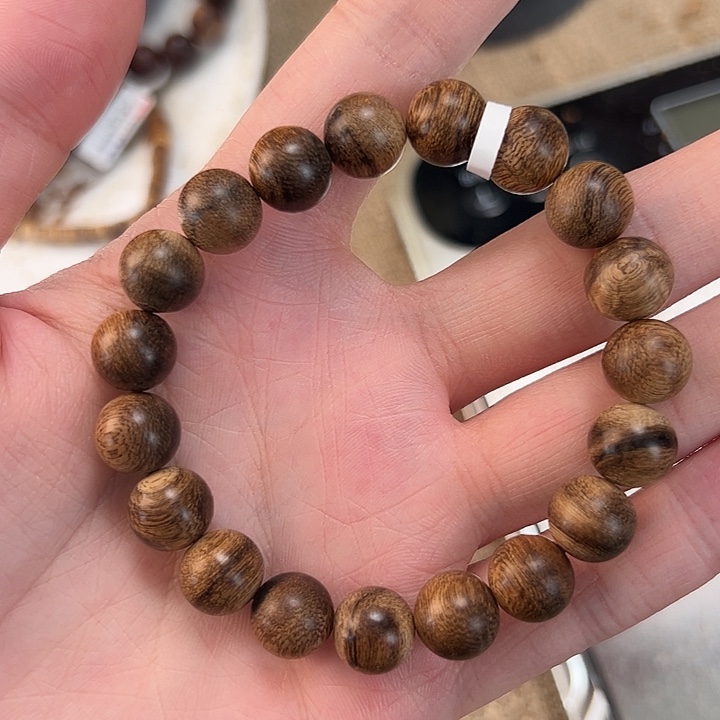 沉香碎屑沉香宠粉老料+1.0圆珠单圈多样性发一自家