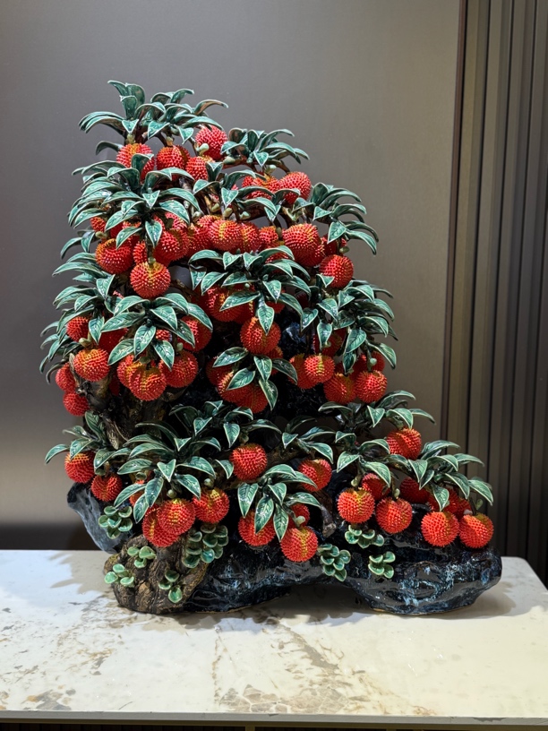 【特大满堂红荔枝】石湾公仔尺寸长度70高度80