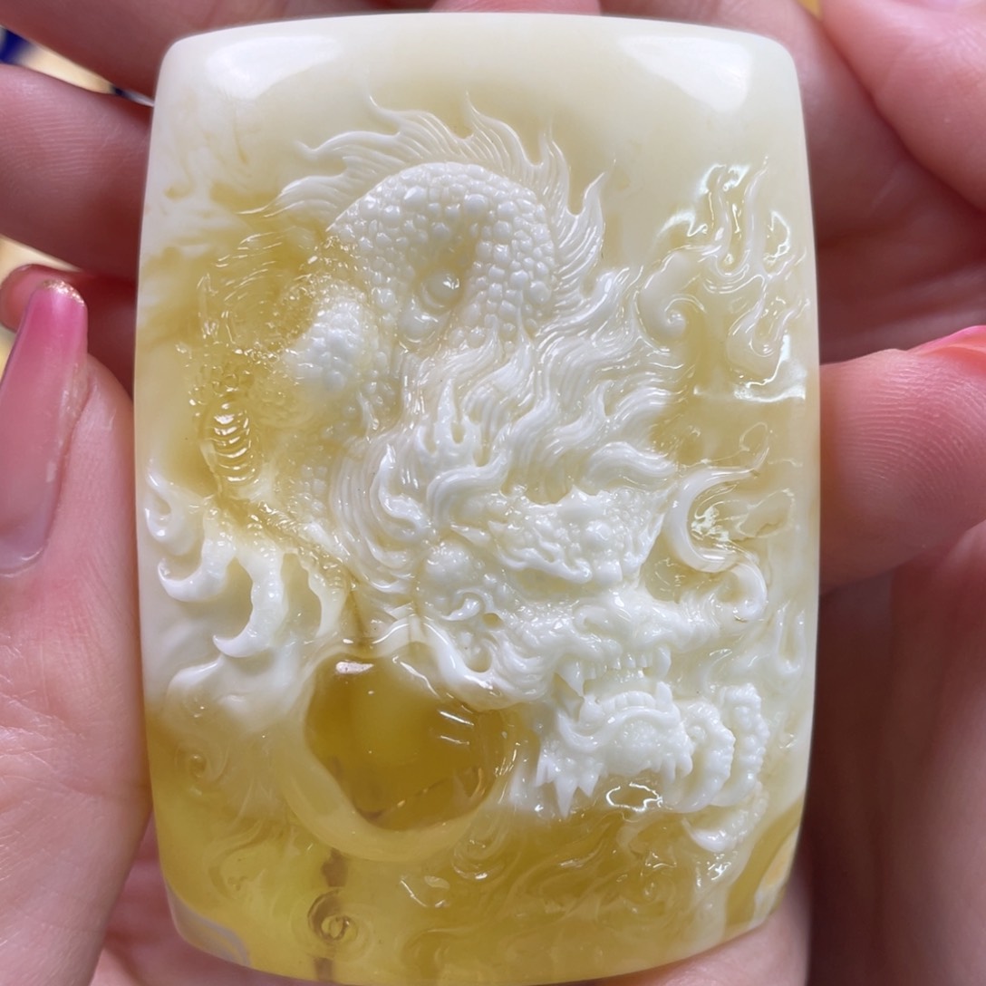 蜜蜡裸石未镶嵌琥珀蜜蜡