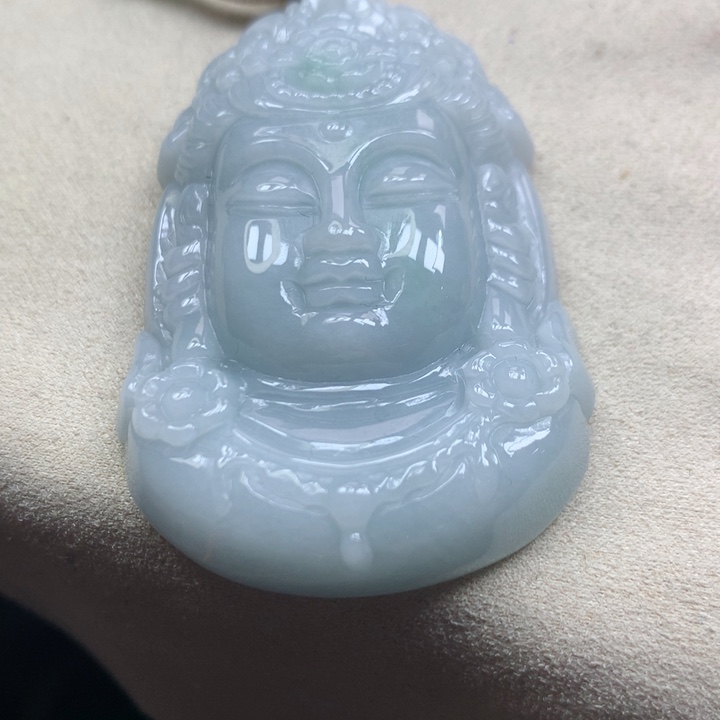 翡翠颈饰未镶嵌吊坠