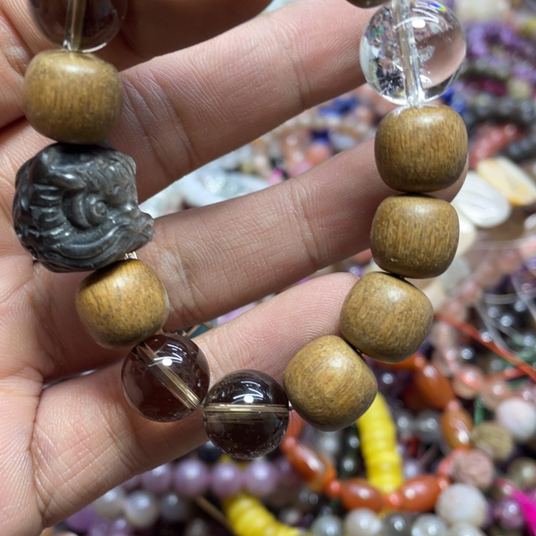 紫晶颈饰银S800镀金镶嵌