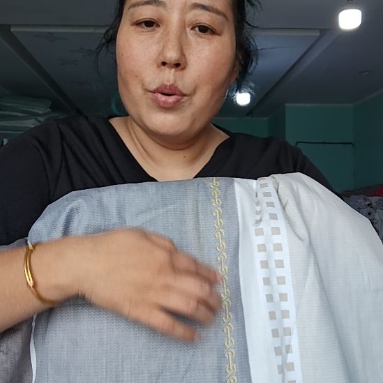 棉花纯棉被套2m2×2m四。