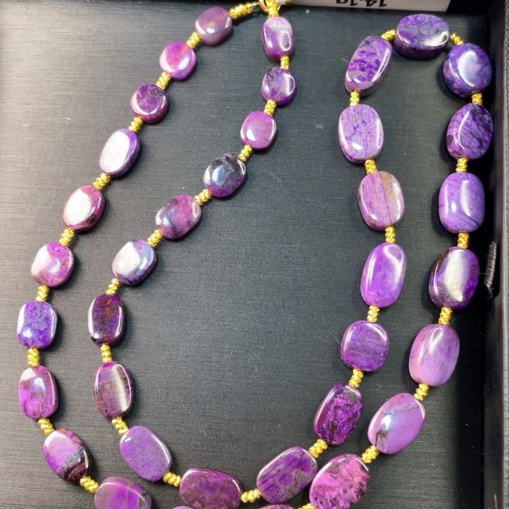 苏纪石（舒俱来）颈饰未镶嵌