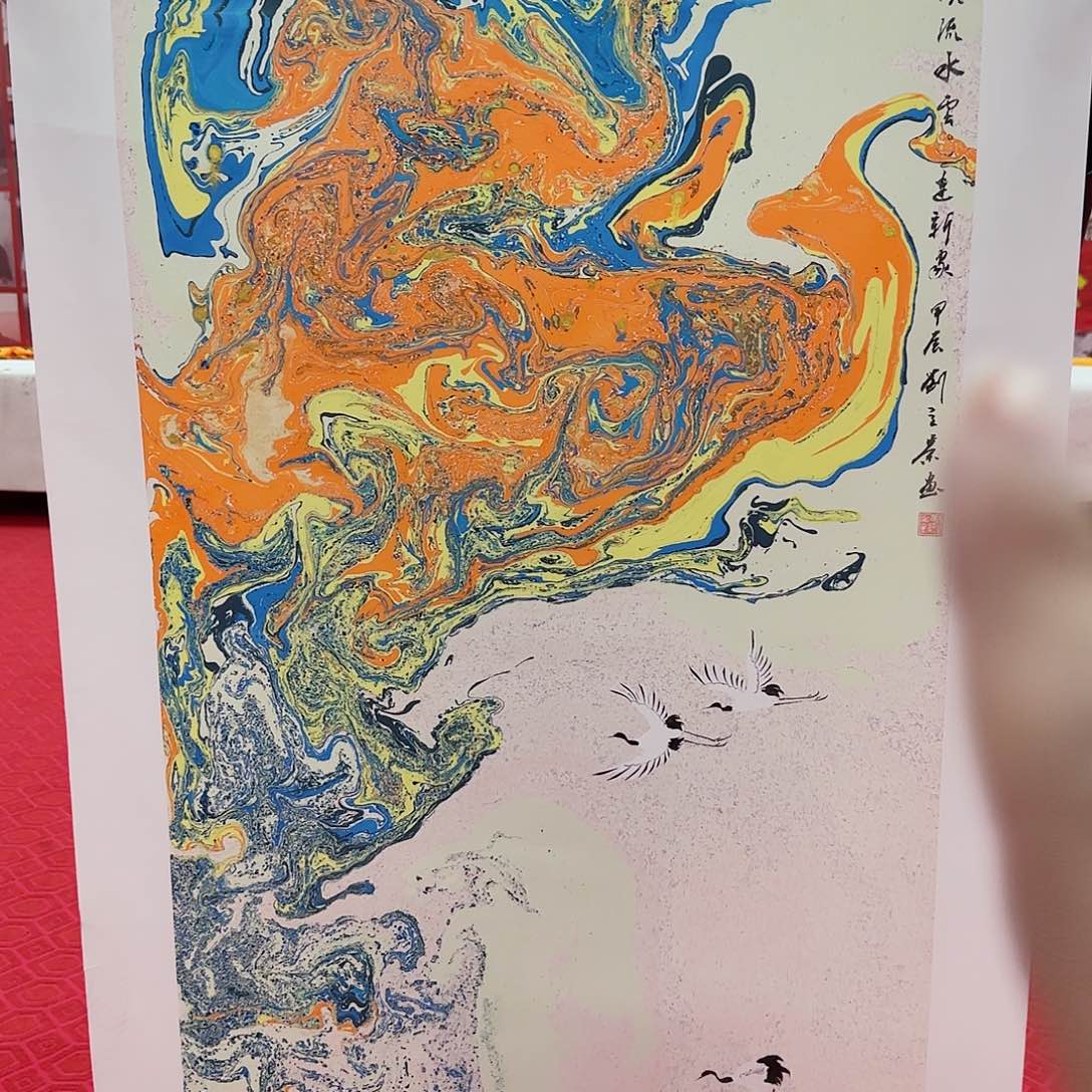 国画艺术家的作品