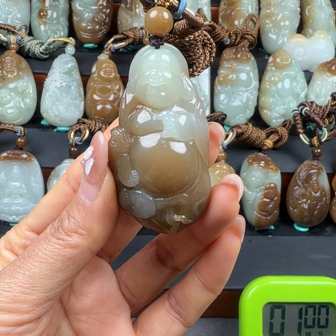 和田玉挂件未镶嵌@*明