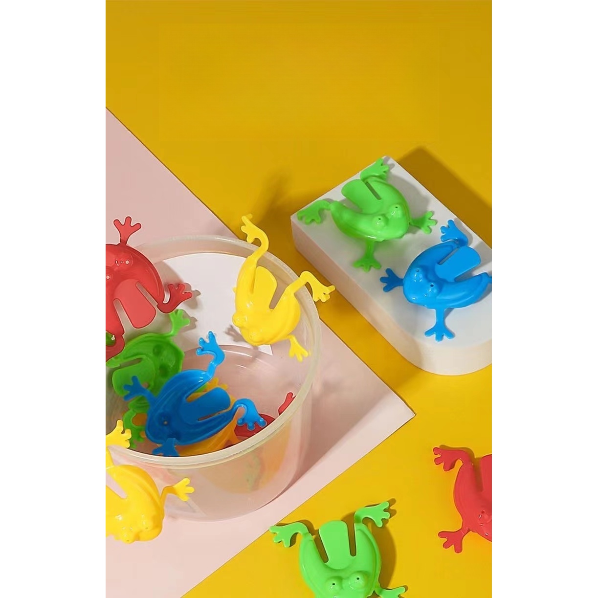 新款亲子小青蛙弹跳玩具Z1169