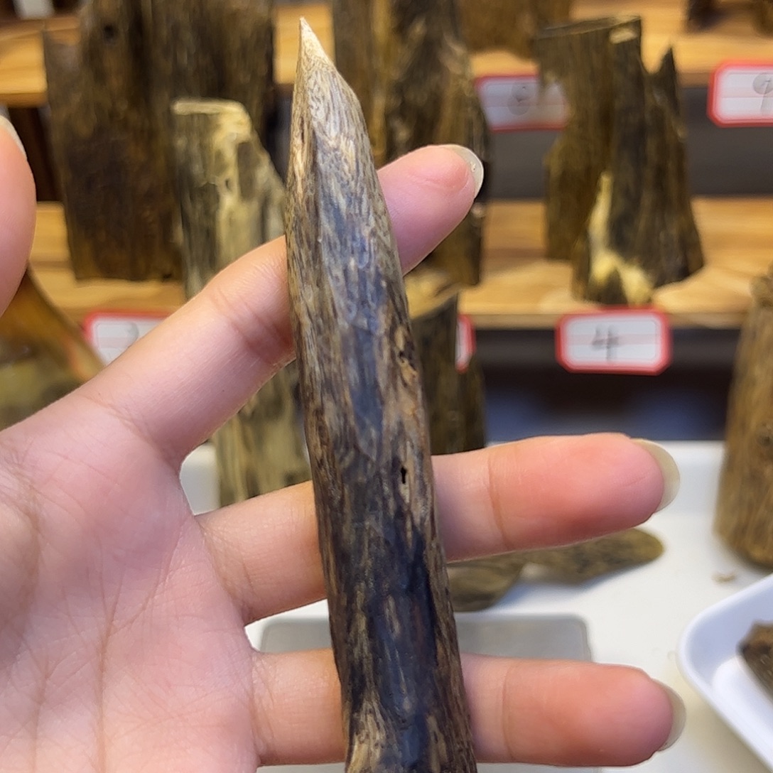 沉香沉香碎屑黑棋 12.1克 