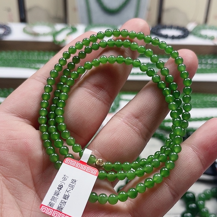 未镶嵌手串和田玉