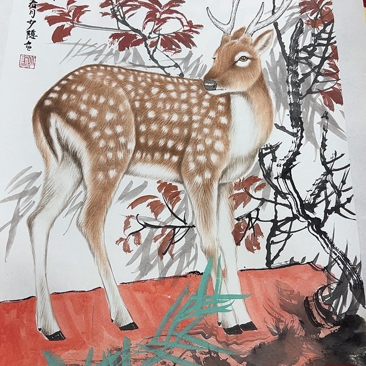 国画书画作品多次