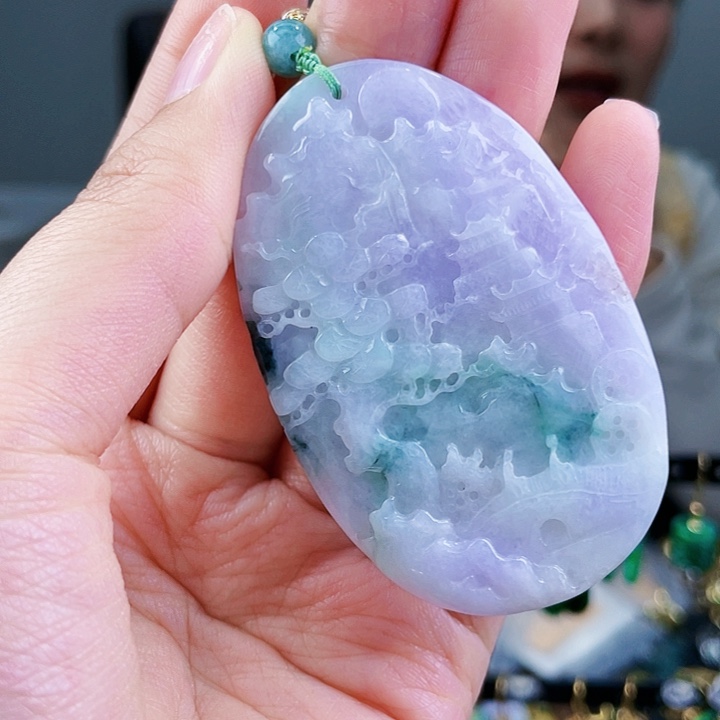 翡翠颈饰未镶嵌饰品