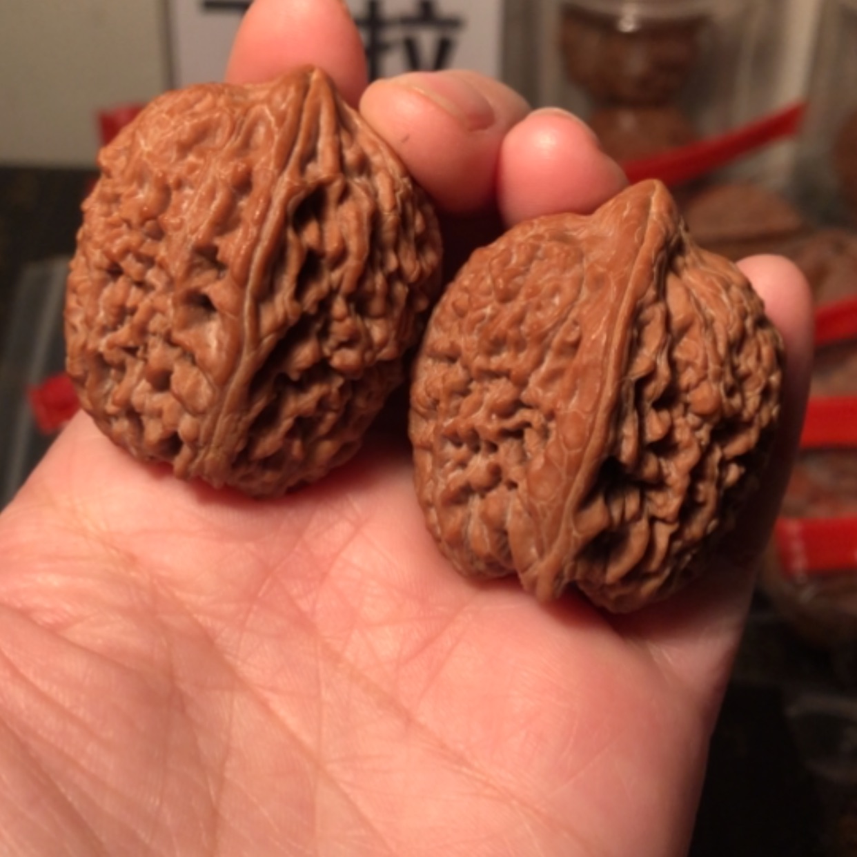 【闪购商品】文玩核桃把件浪**语大蒜头36