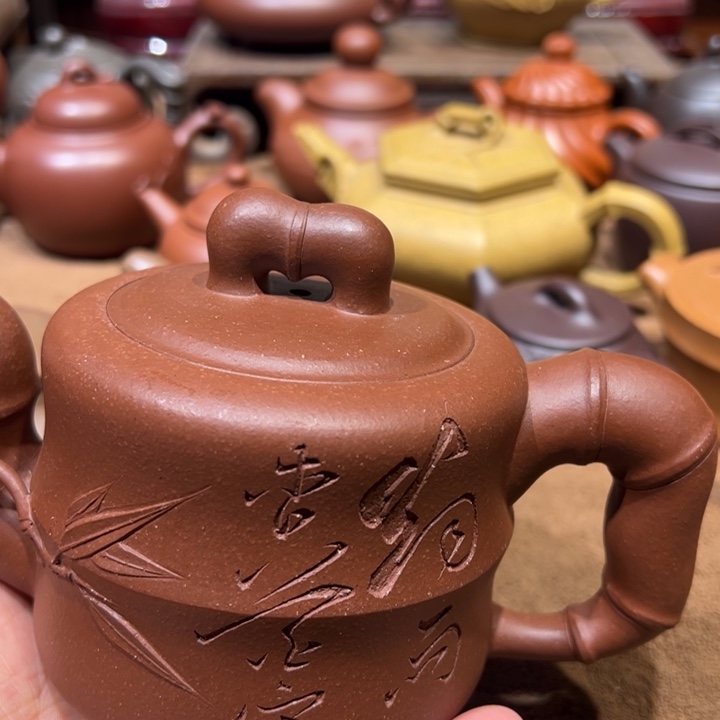 紫砂茶壶鑫*宜兴紫砂