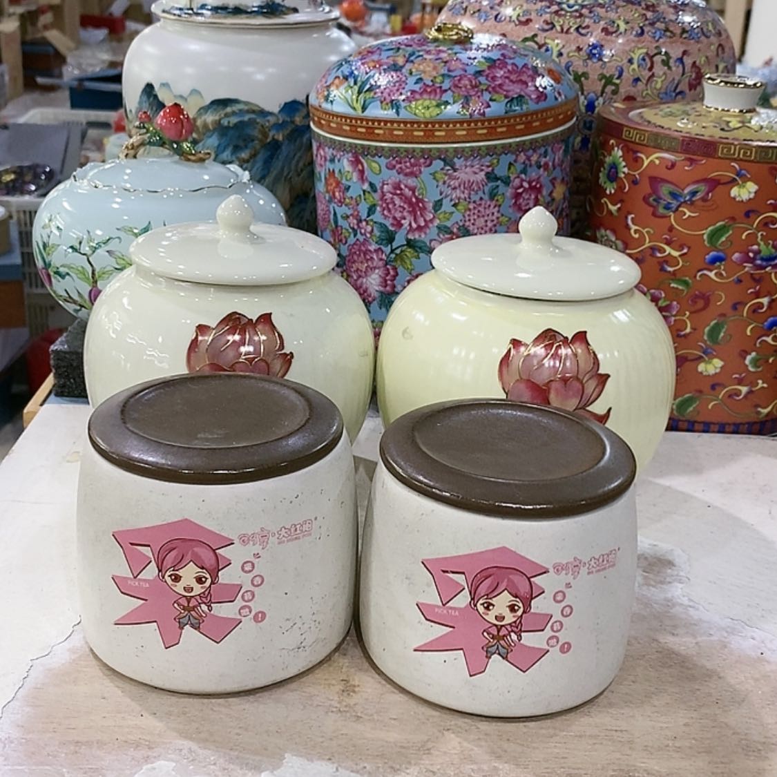 【闪购商品】罐茶叶罐陶瓷茶叶罐