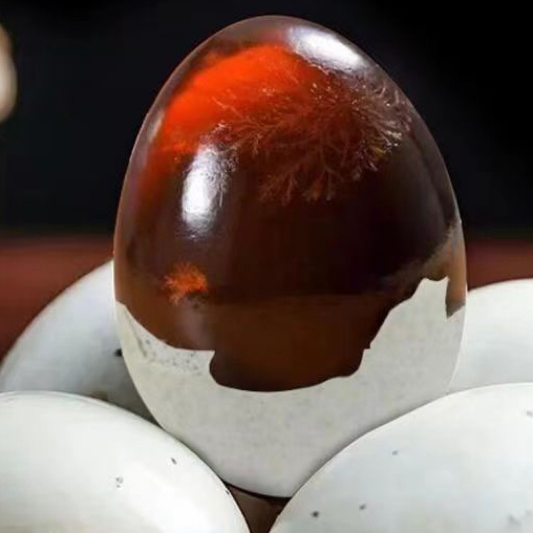 鄱阳湖无铅松花皮蛋溏心蛋破损包赔单枚55-60克20枚不少于1100克