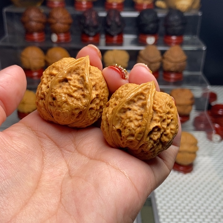 文玩核桃把件佛肚23