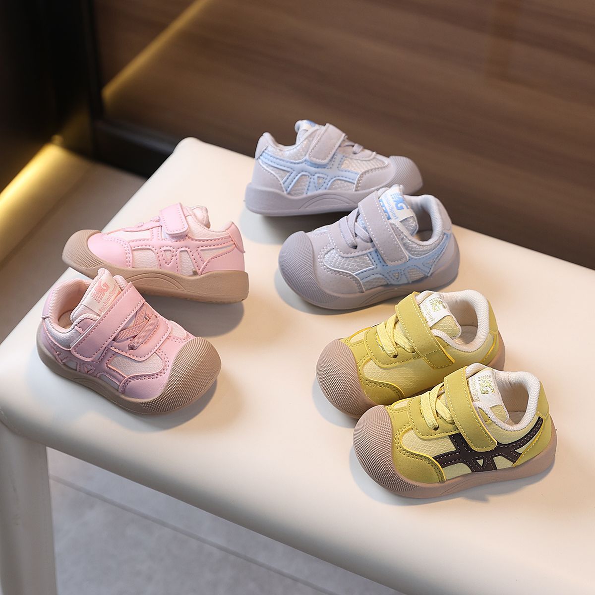 休闲运动鞋新款男女儿童帆布鞋宝宝学步鞋幼儿防滑板鞋舒适百搭秋