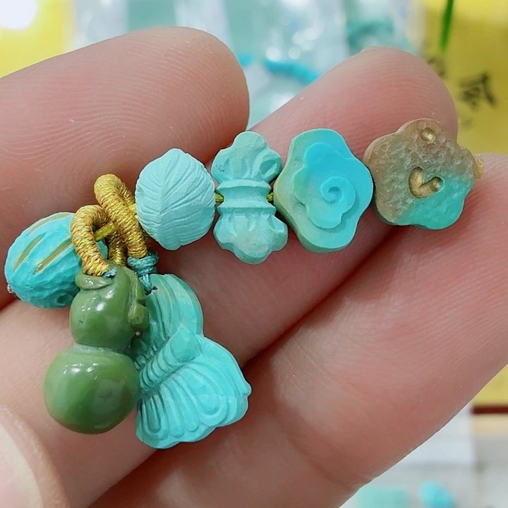 绿松石未镶嵌配饰