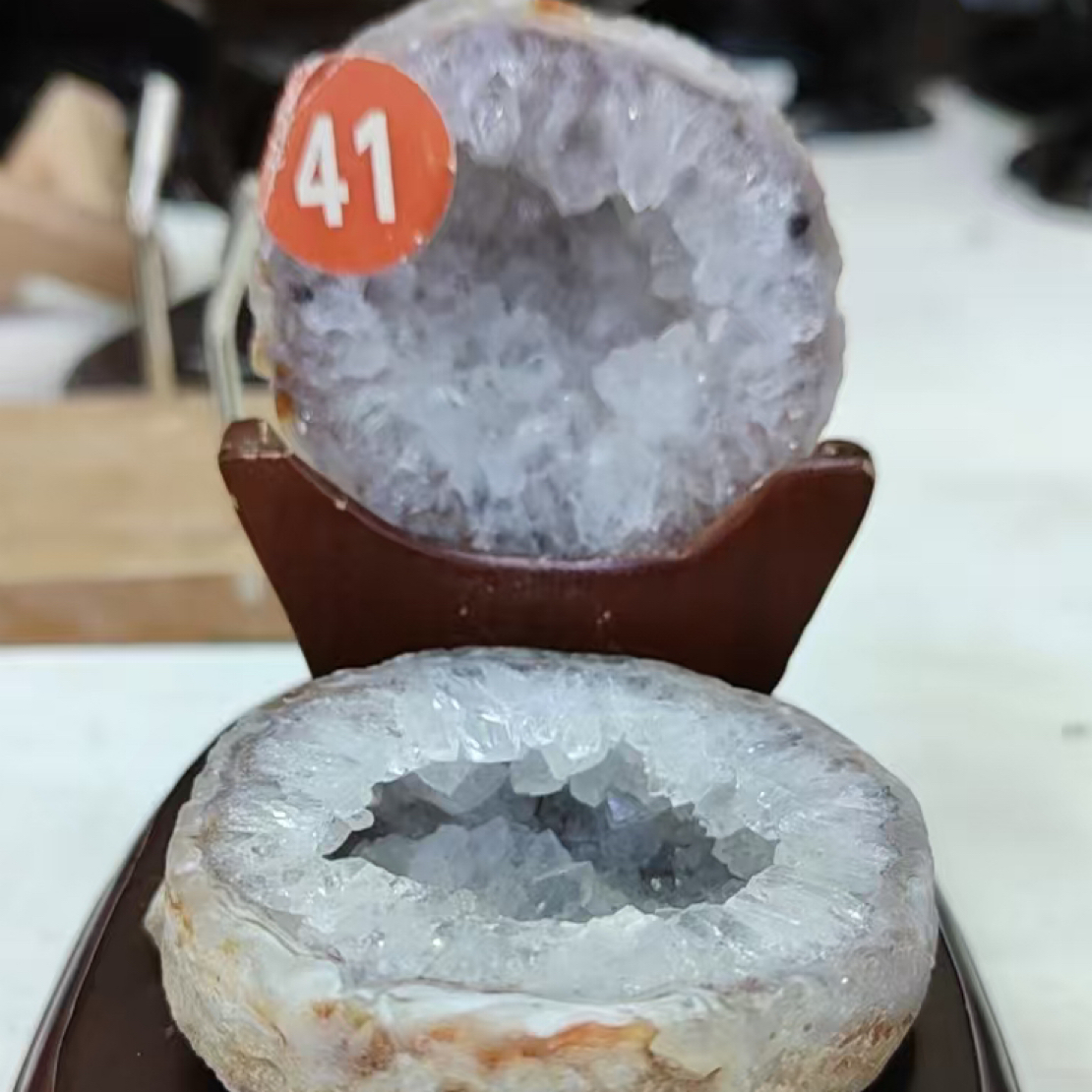 恐龙蛋紫水晶原石摆件家居