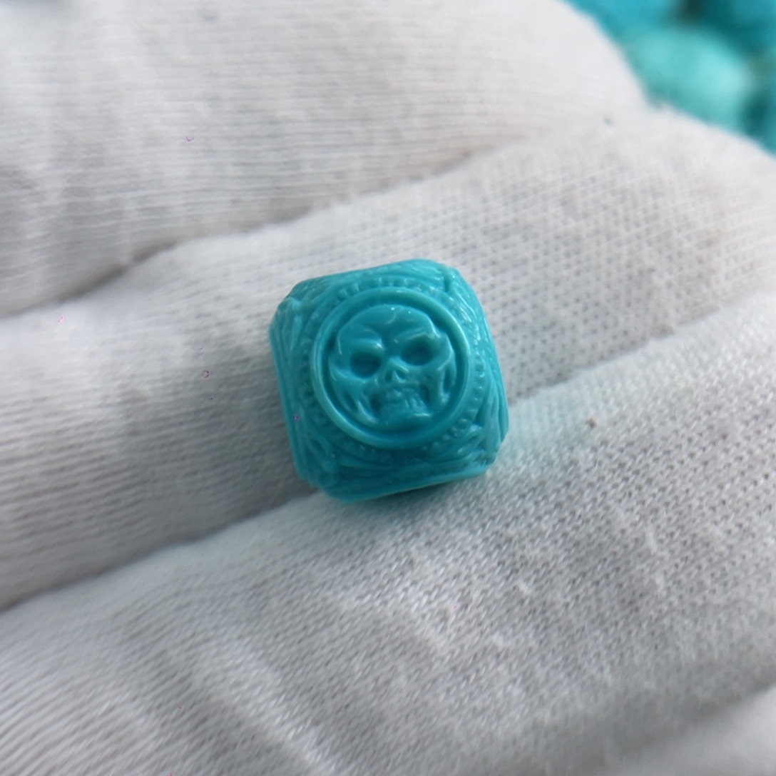 绿松石颈饰合金卡12.3-11.9-11.5