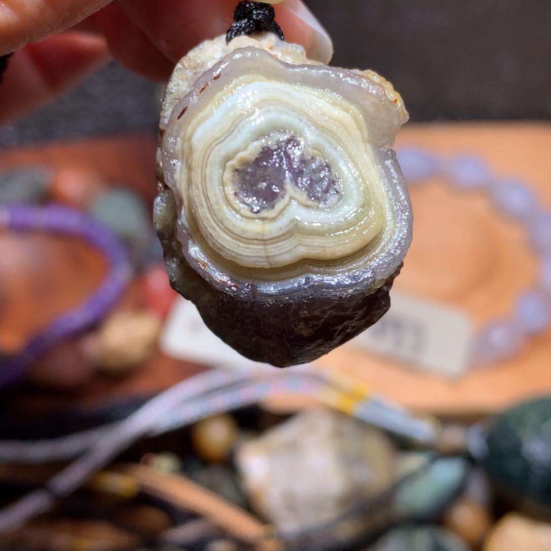 未镶嵌玛瑙/玉髓珠宝半成品