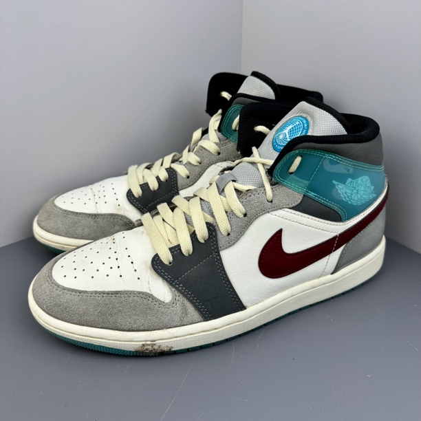 95新 MM6 44码/aj1 灰蓝白/正品潮鞋球鞋/全新公价1399