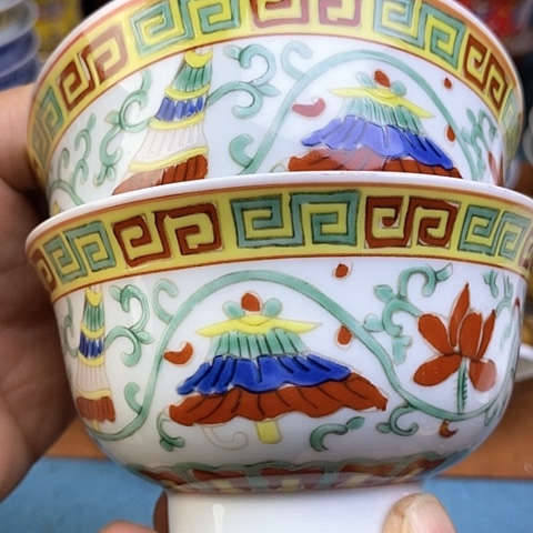 景德镇陶瓷藏式茶碗