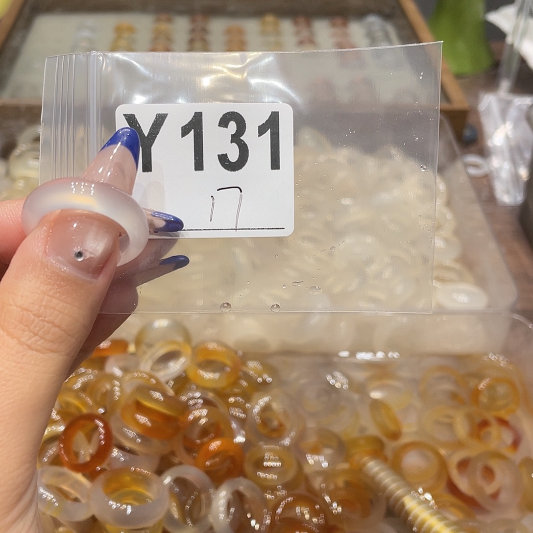 玛瑙/玉髓未镶嵌戒指131