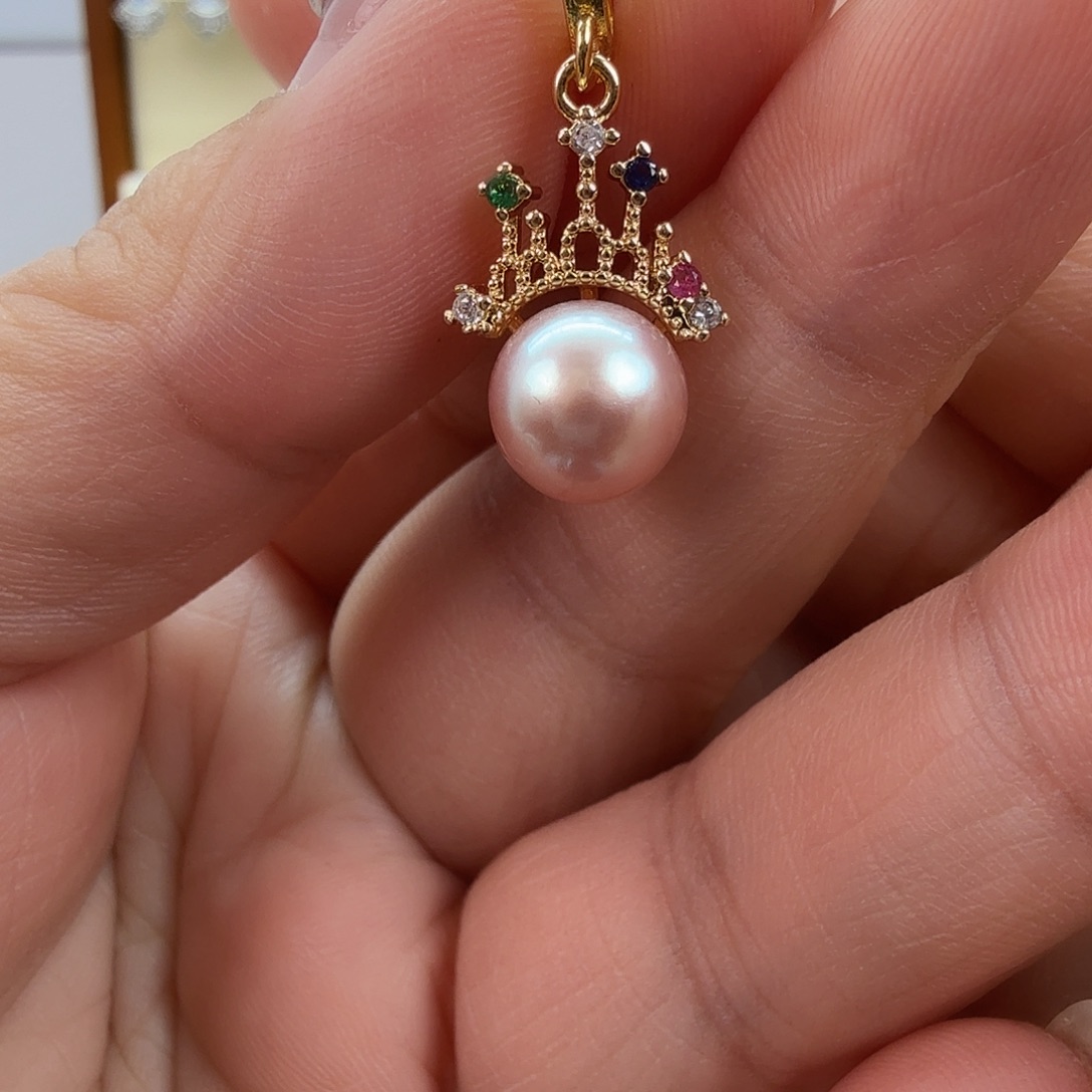 未镶嵌吊坠(不含链)淡水珍珠