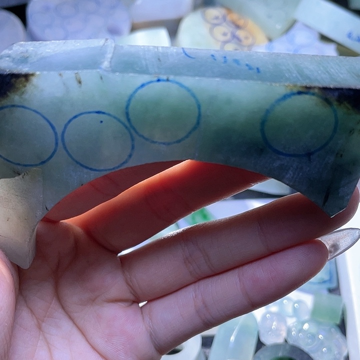 定制翡翠未镶嵌阳****a翡翠