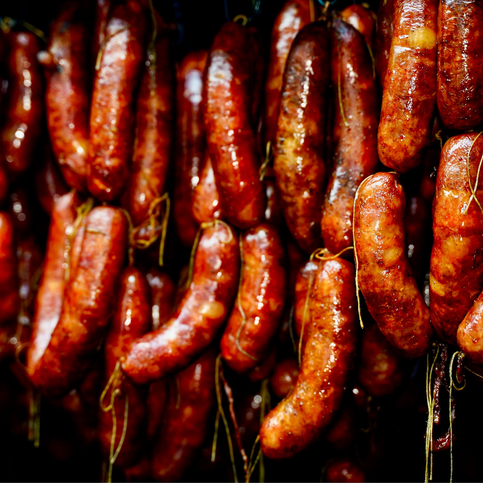 【车车灯专属】贵州农家熟饲料猪柴火烟熏正宗香肠