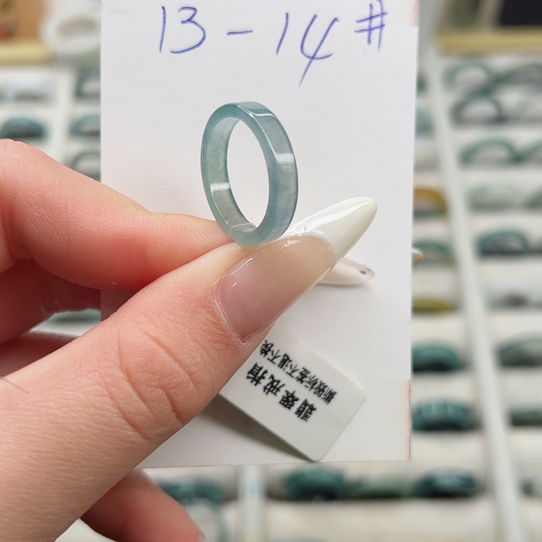翡翠戒指未镶嵌戒指