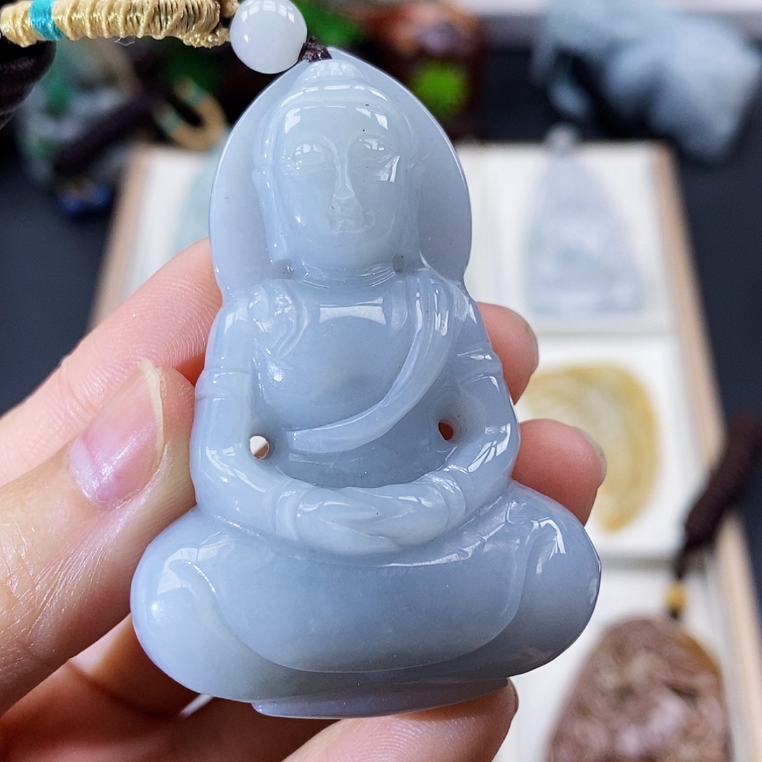 颈饰未镶嵌翡翠缅甸翡翠a货
