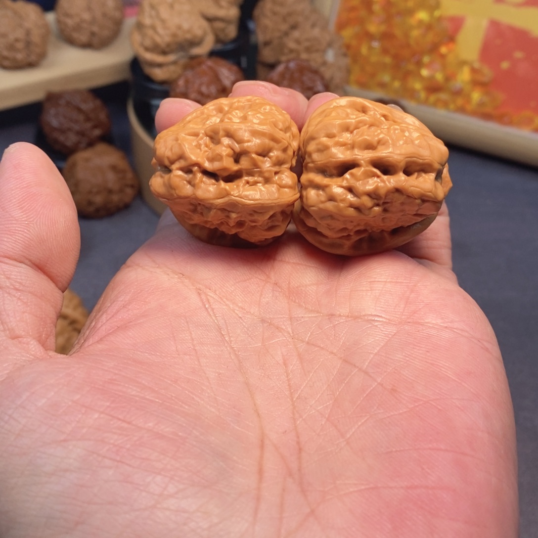 文玩核桃把件装13必备系列35尺蛤蟆头H351