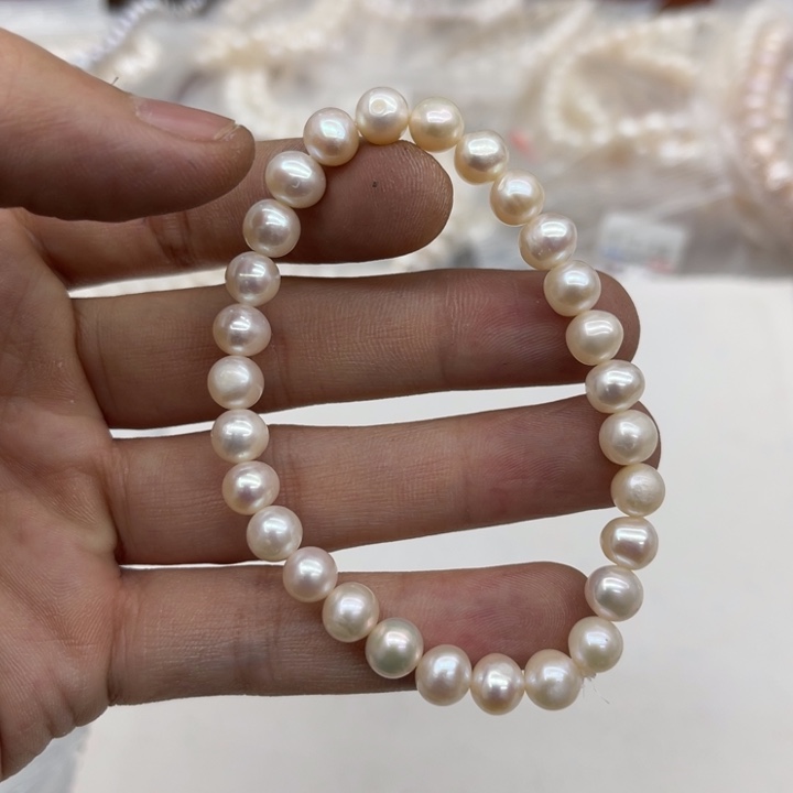 淡水珍珠未镶嵌颈饰00893